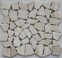 Mozaik ploščice Piedra Noa Blanca