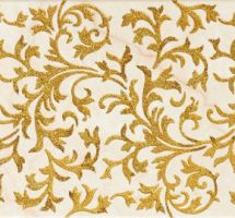 Luksuzne dekorativne ploščice Lineage Ivory-Gold Decor