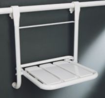 WC Care Handrail handing folding seat