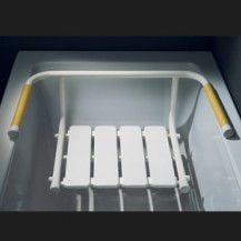 WC Care Stainless steel seat f/bathtubs 70cm
