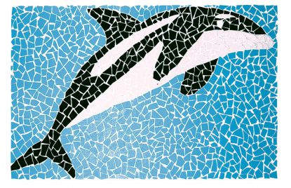 Klinker mozaik ploščice Exagres Delfín