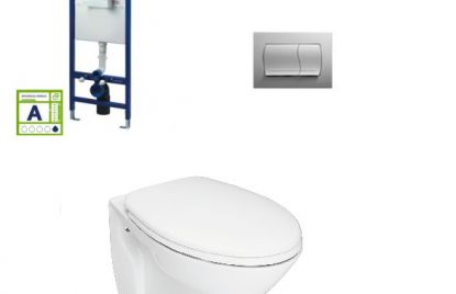 Podometni kotliček in WC školjka set Cetus