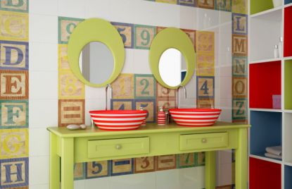 Keramika za otroke Letters