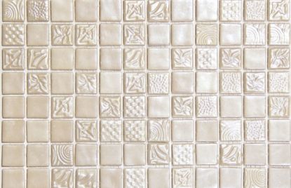 Stekleni mozaik za kopalnice Pandora Vainiglia