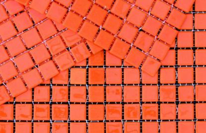 Mozaik monokolor oranžen