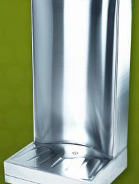 Inox pisoar stoječi