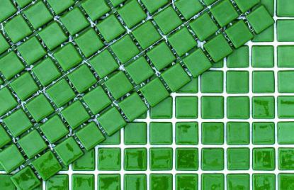 Mozaik monokolor zeleni