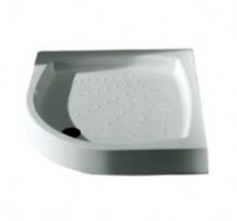 Tuš kad keramična polkrožna 80X80